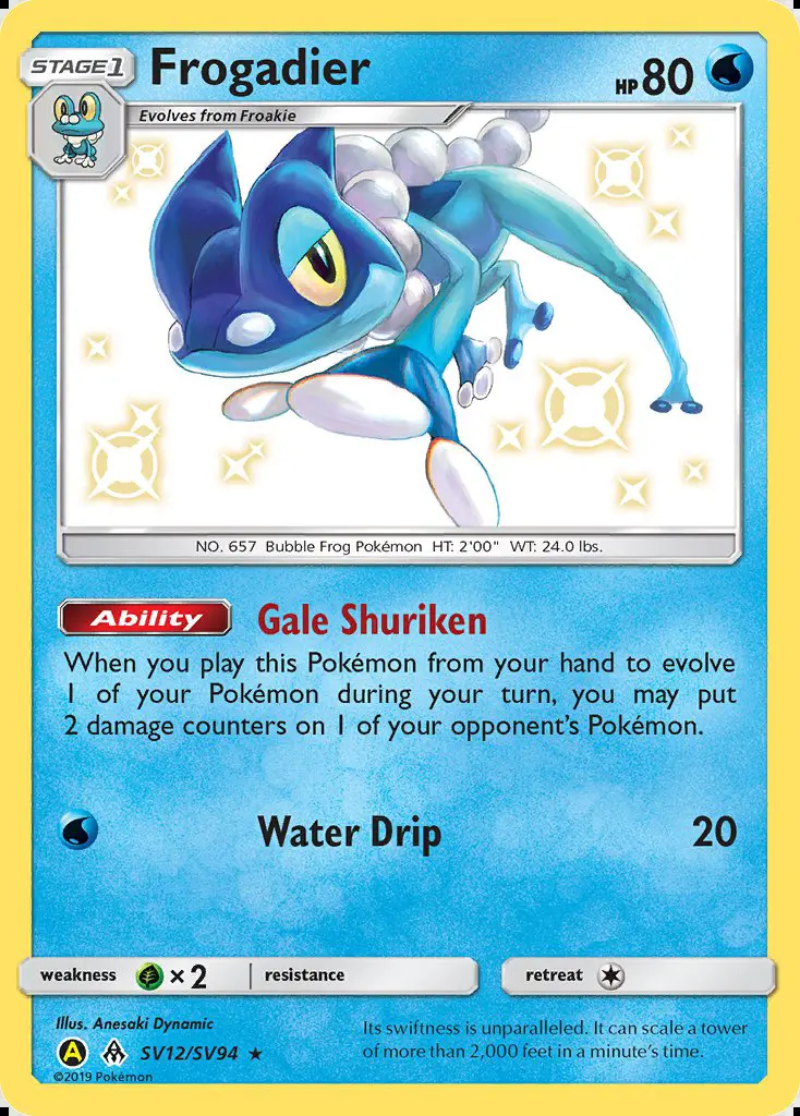 Image of the card Frogadier