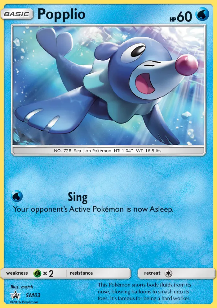 Image of the card Popplio