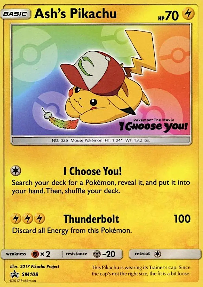 Image of the card Ash's Pikachu