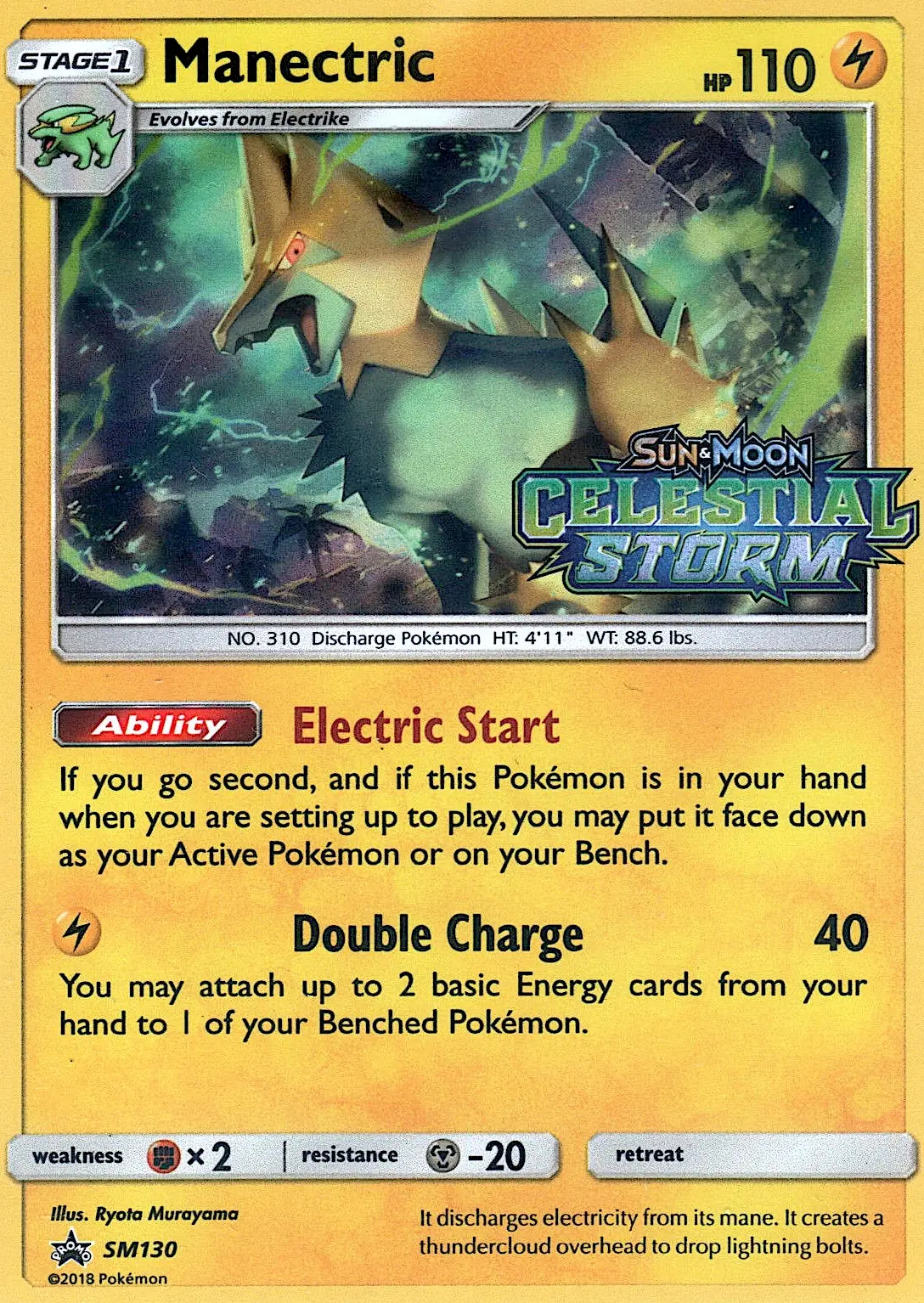 Image of the card Manectric