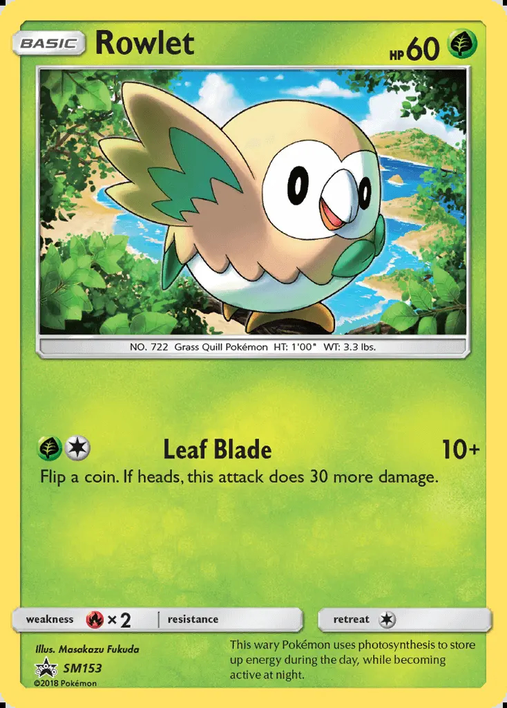 Image of the card Rowlet