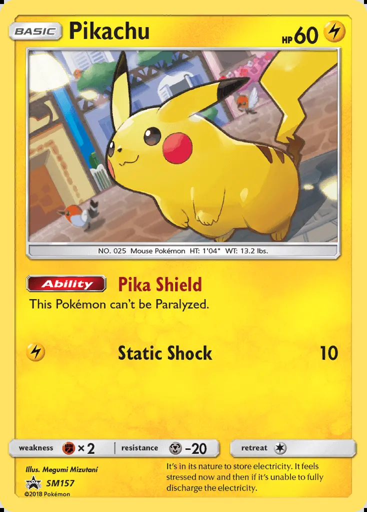 Image of the card Pikachu
