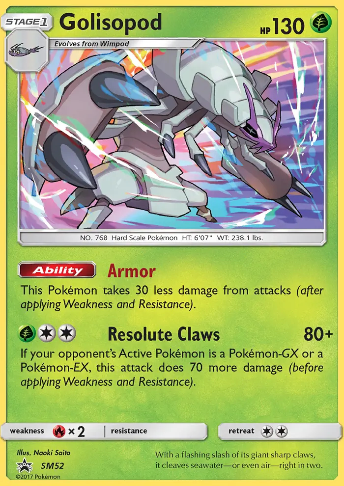 Image of the card Golisopod