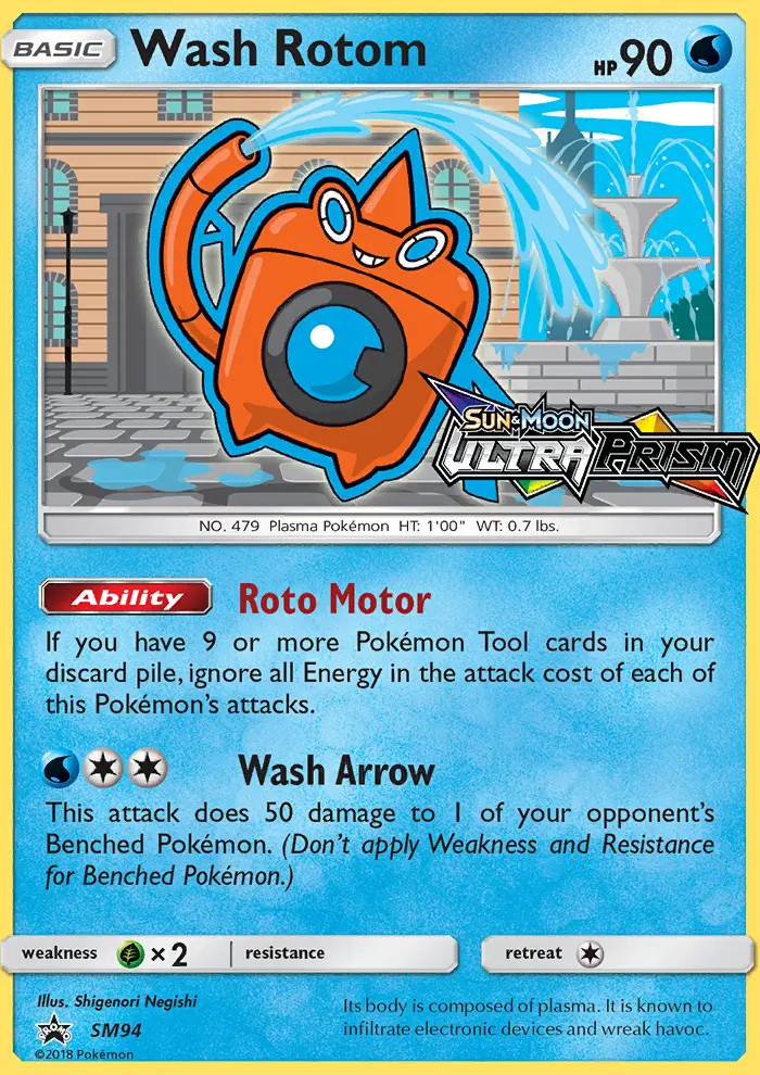 Image of the card Wash Rotom