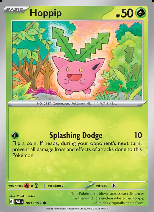 Image of the card Hoppip