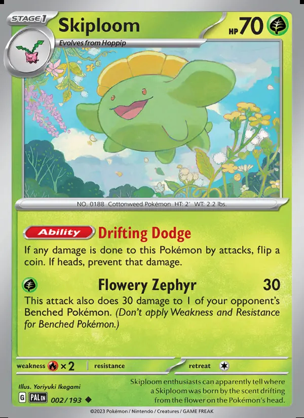 Image of the card Skiploom