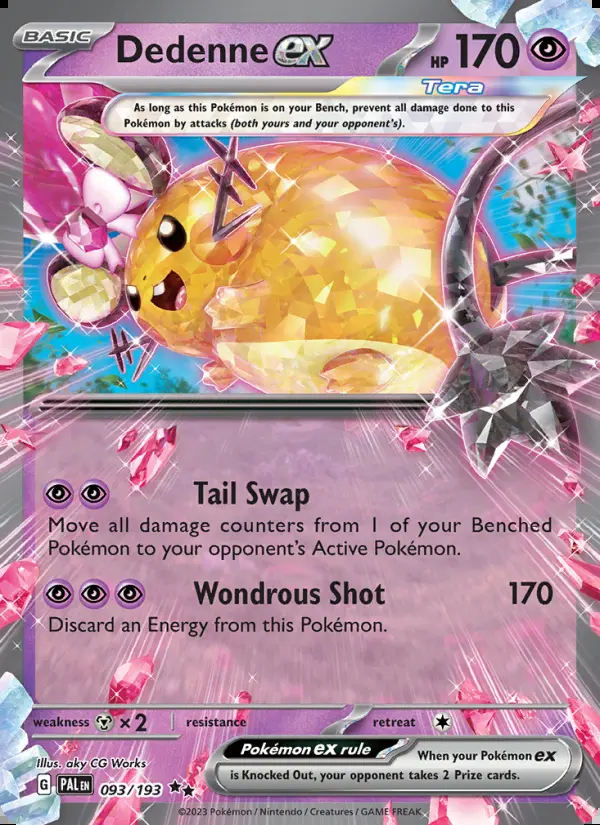 Image of the card Dedenne ex