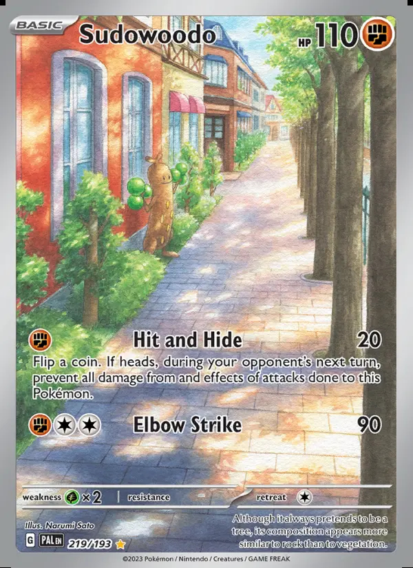 Image of the card Sudowoodo
