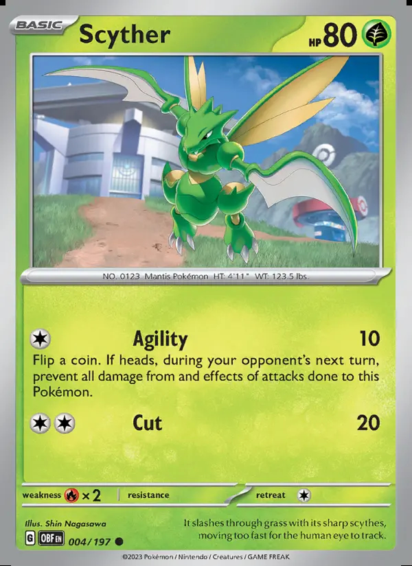 Image of the card Scyther
