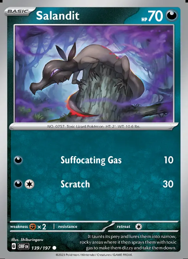 Image of the card Salandit