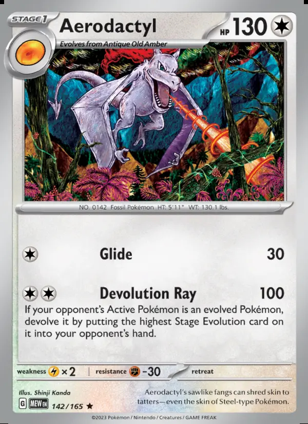 Image of the card Aerodactyl