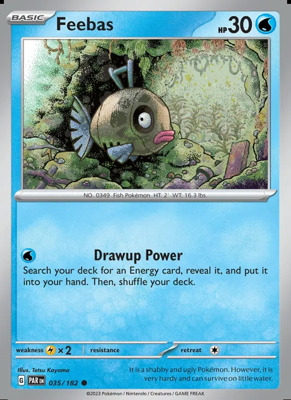Image of the card Feebas