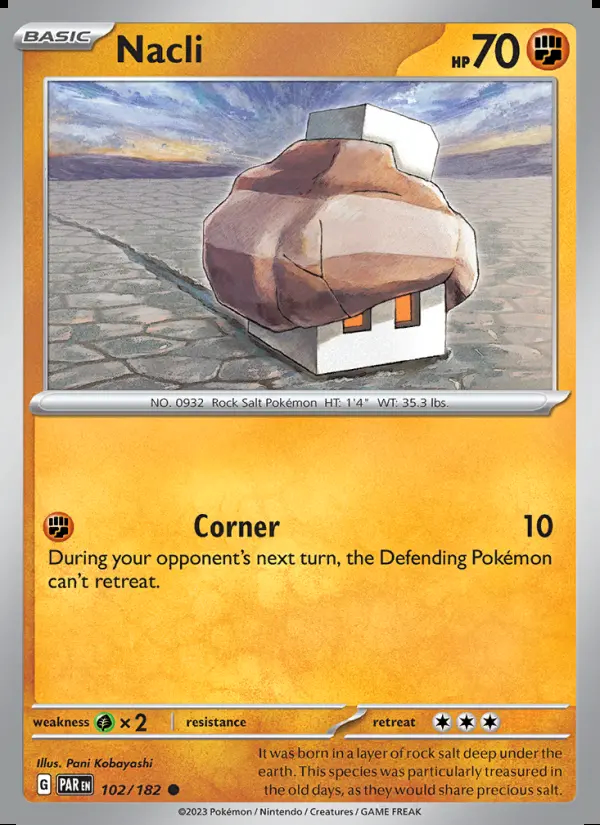 Image of the card Nacli