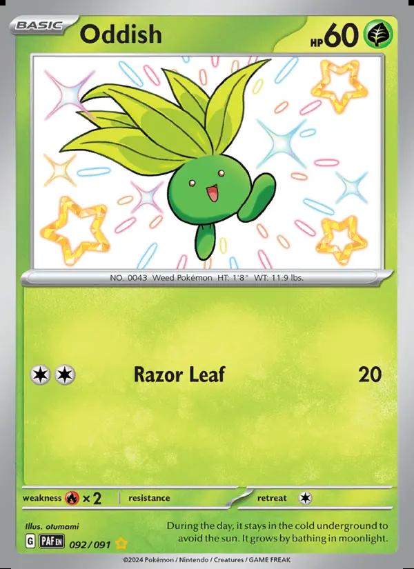 Image of the card Oddish