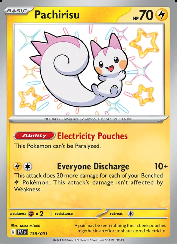Image of the card Pachirisu