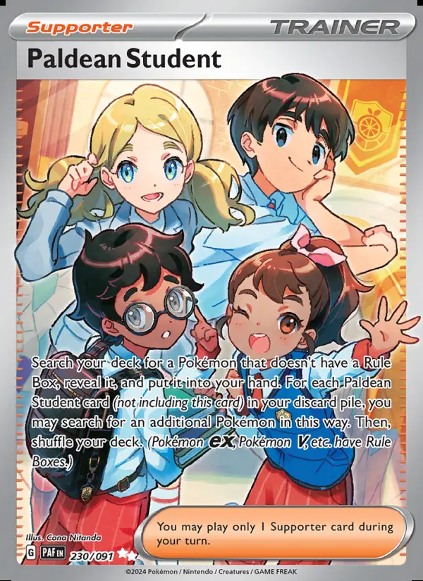 Image of the card Paldean Student