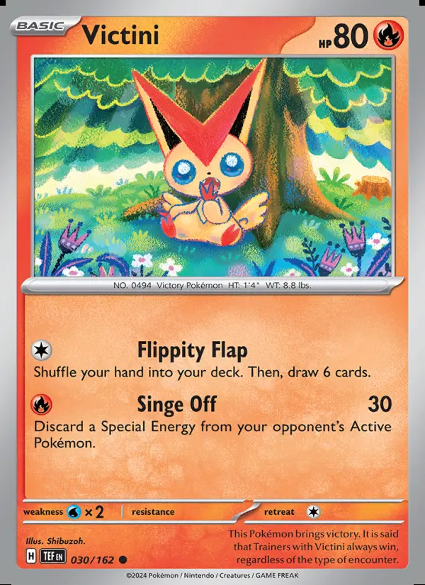 Image of the card Victini