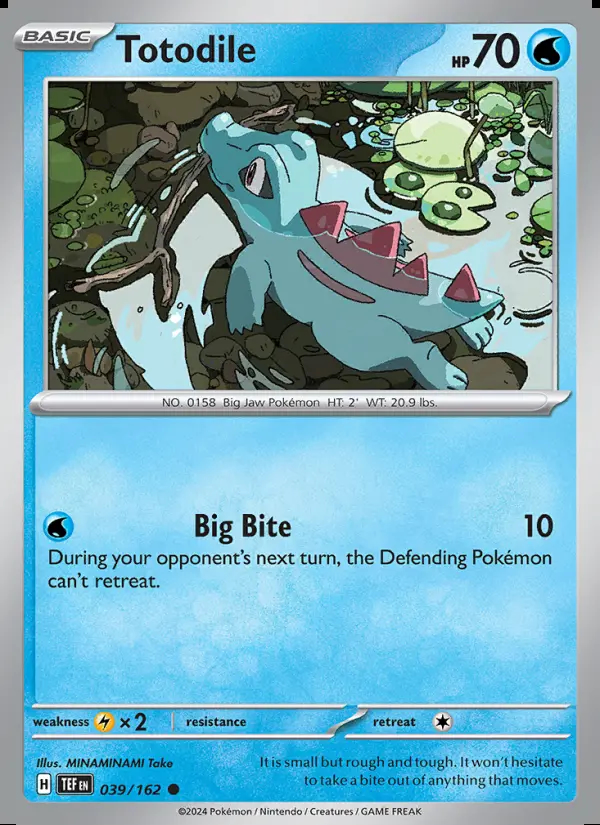 Image of the card Totodile