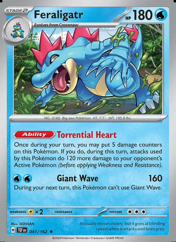 Image of the card Feraligatr