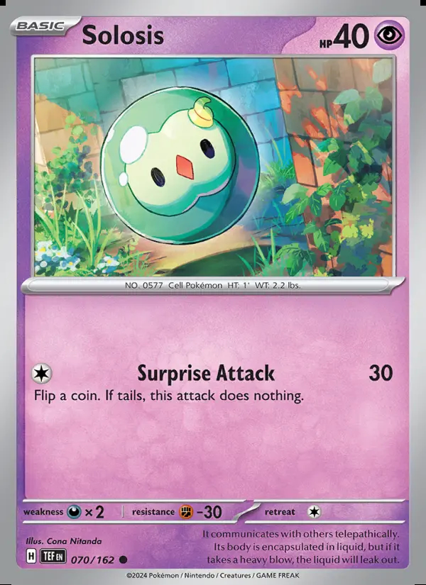 Image of the card Solosis