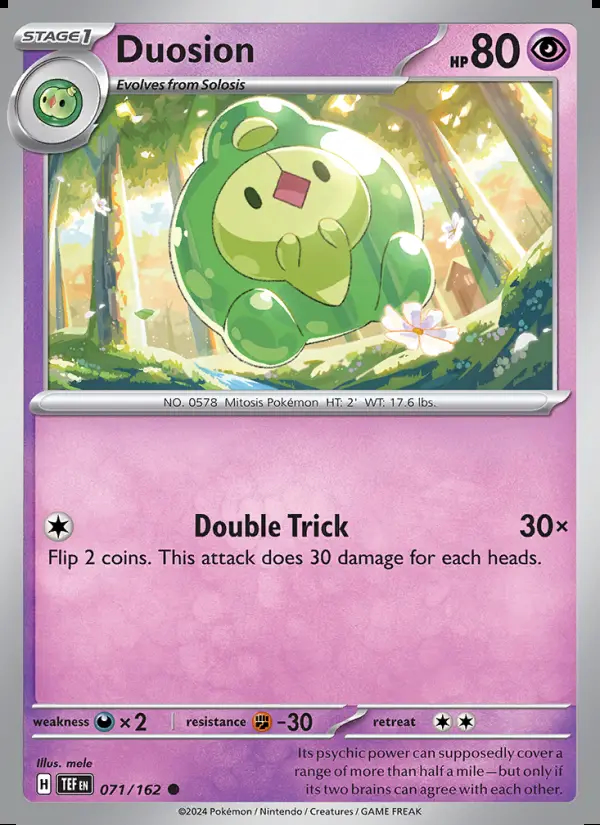 Image of the card Duosion