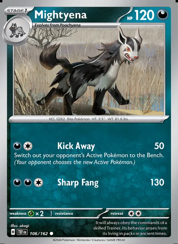 Image of the card Mightyena