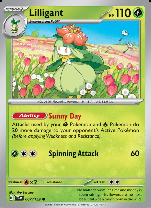 Image of the card Lilligant