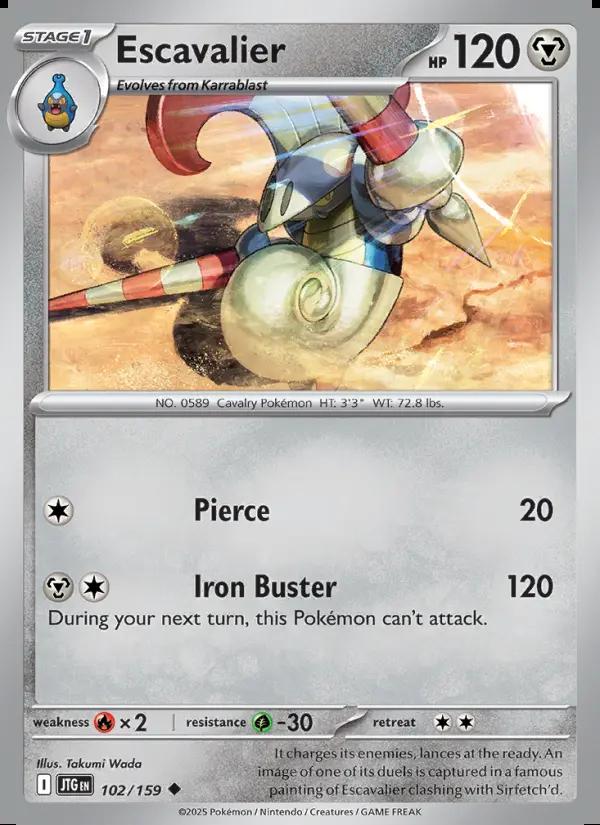 Image of the card Escavalier