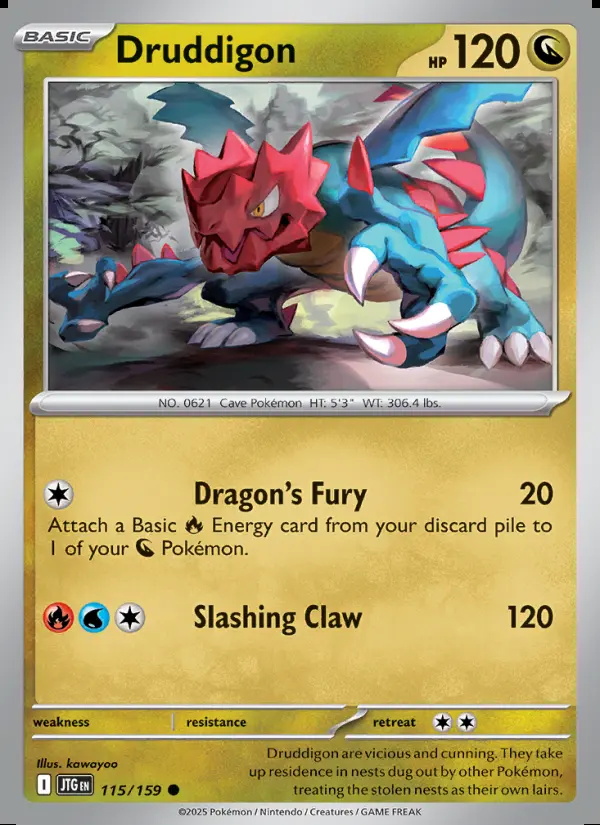 Image of the card Druddigon