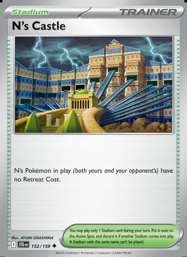 Image of the card N's Castle