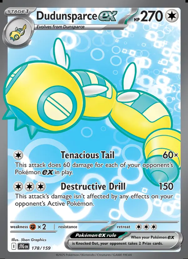 Image of the card Dudunsparce ex