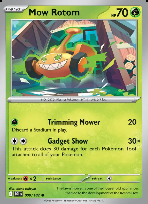 Image of the card Mow Rotom