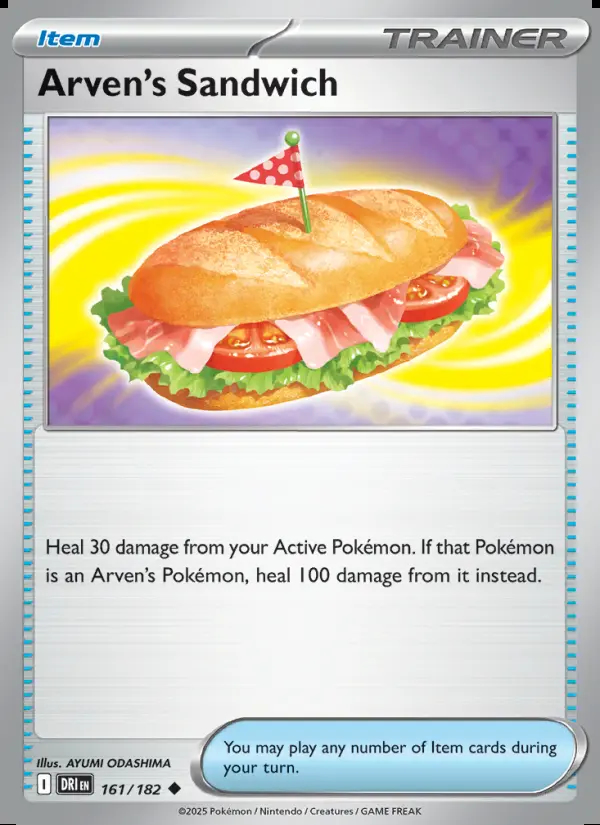 Image of the card Arven's Sandwich
