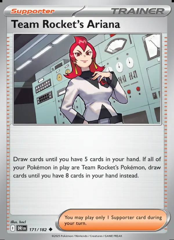 Image of the card Team Rocket's Ariana