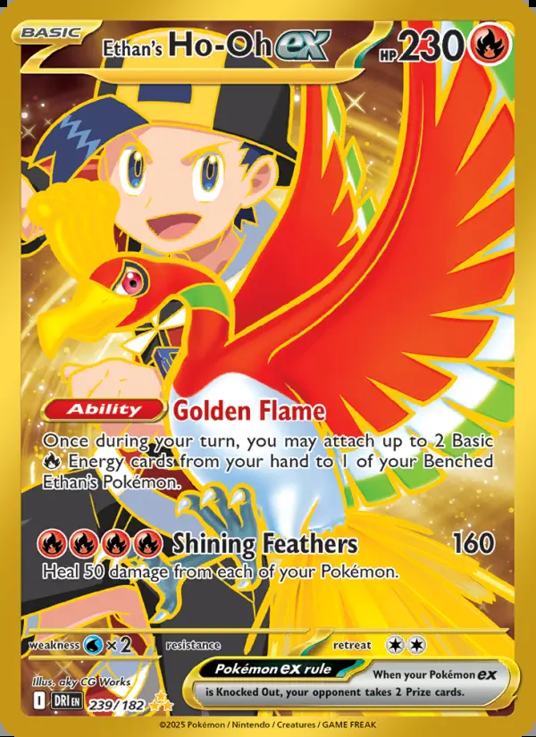Image of the card Ethan's Ho-Oh ex