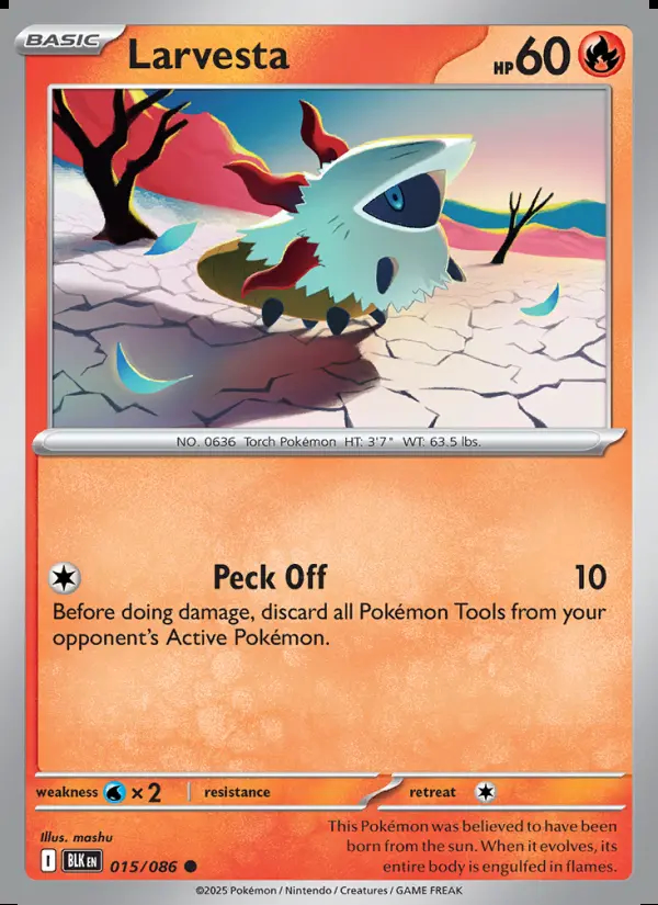 Image of the card Larvesta