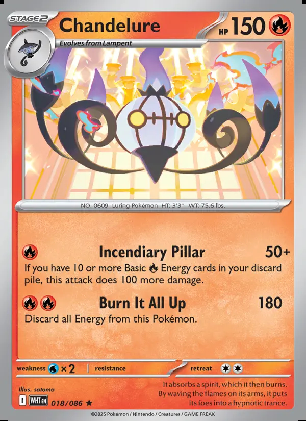 Image of the card Chandelure