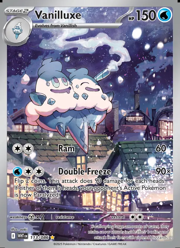 Image of the card Vanilluxe