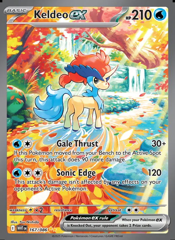Image of the card Keldeo ex