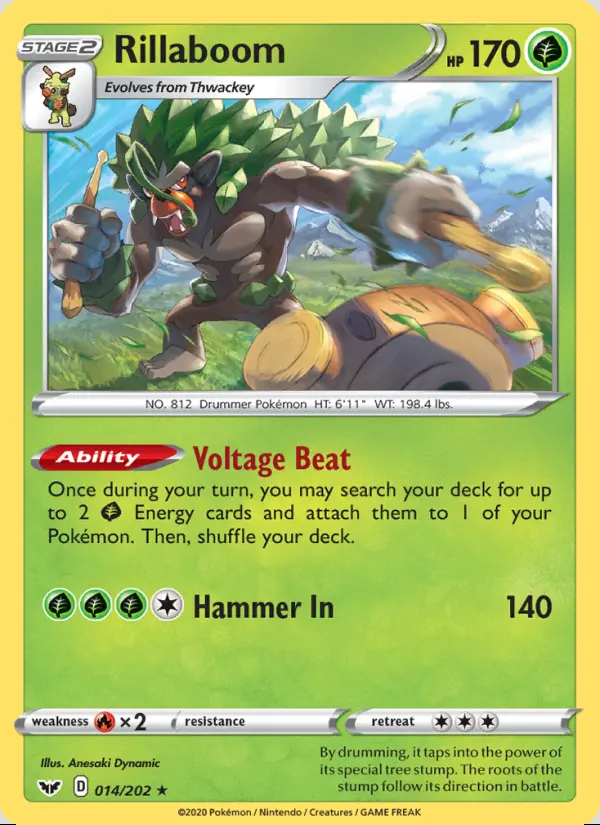Image of the card Rillaboom