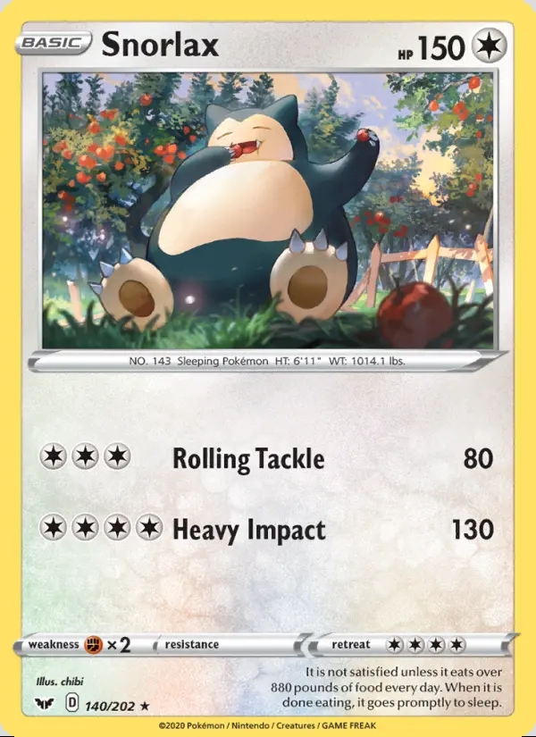 Image of the card Snorlax