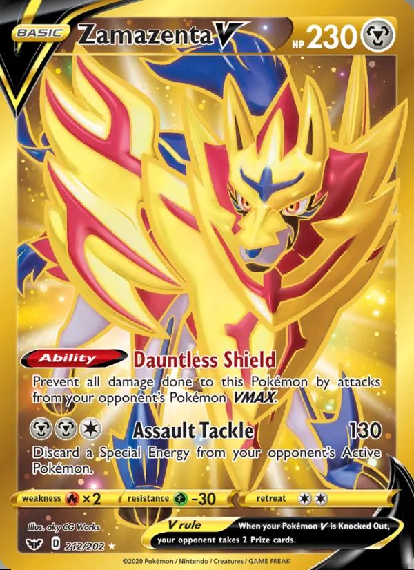 Image of the card Zamazenta V