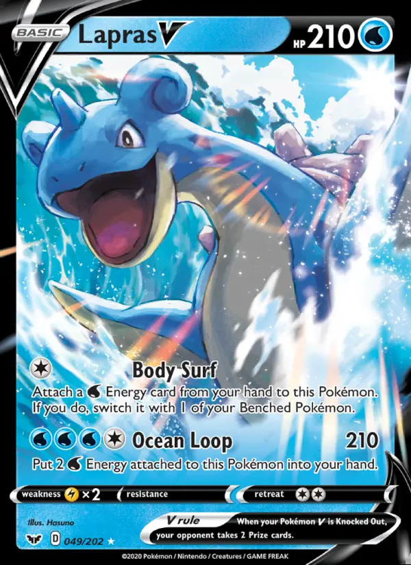 Image of the card Lapras V