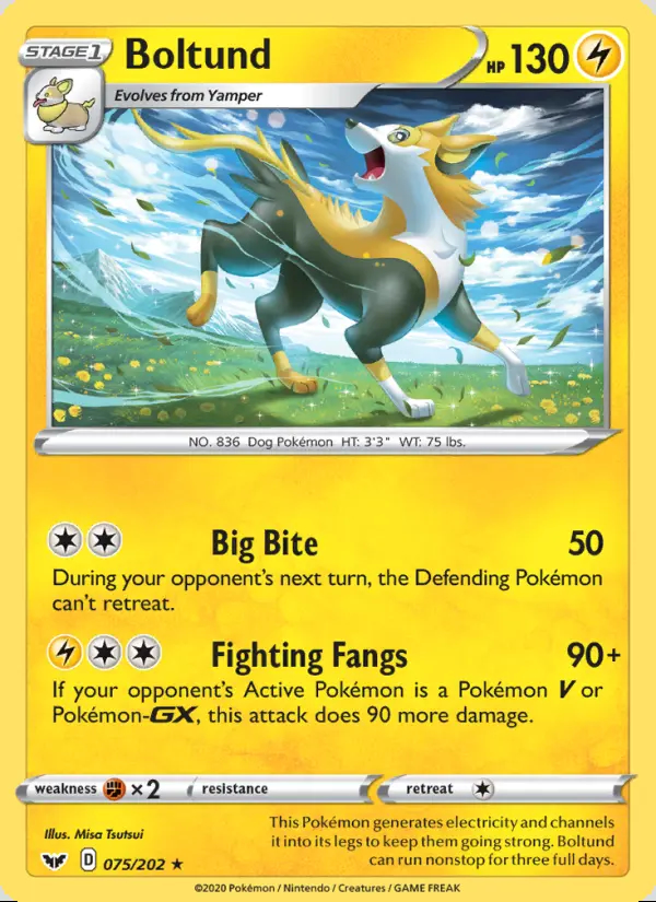 Image of the card Boltund