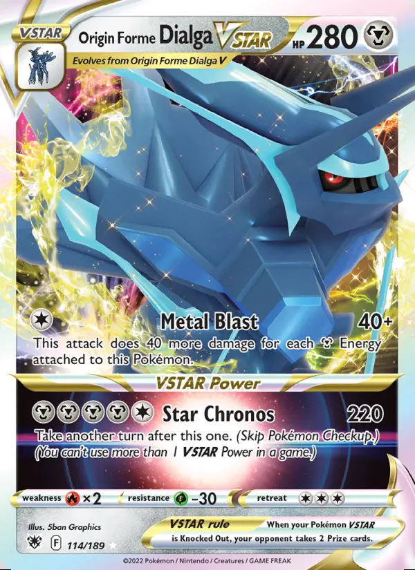 Image of the card Origin Forme Dialga VSTAR