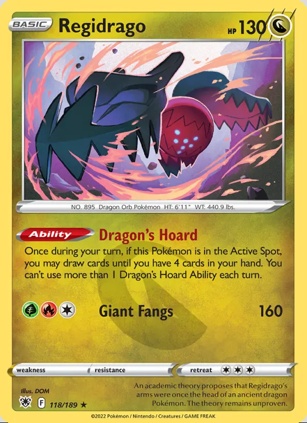Image of the card Regidrago