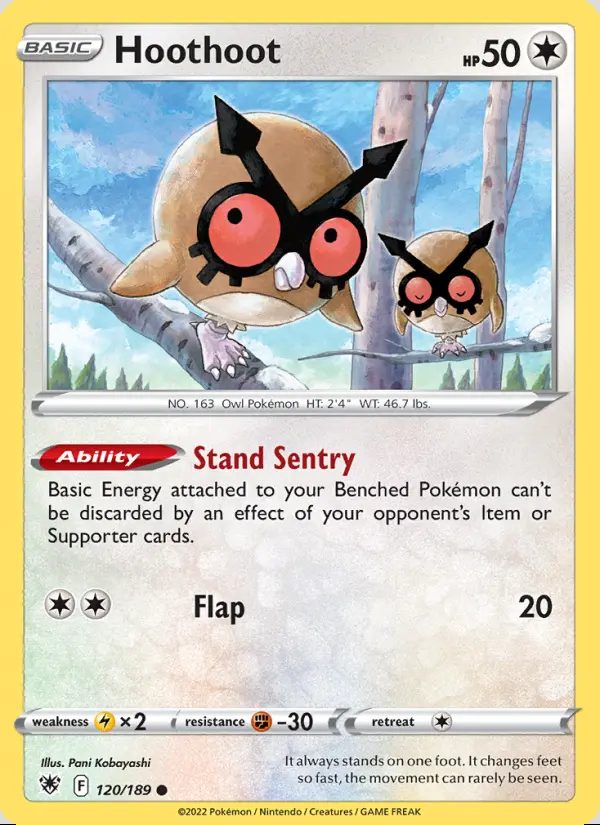 Image of the card Hoothoot