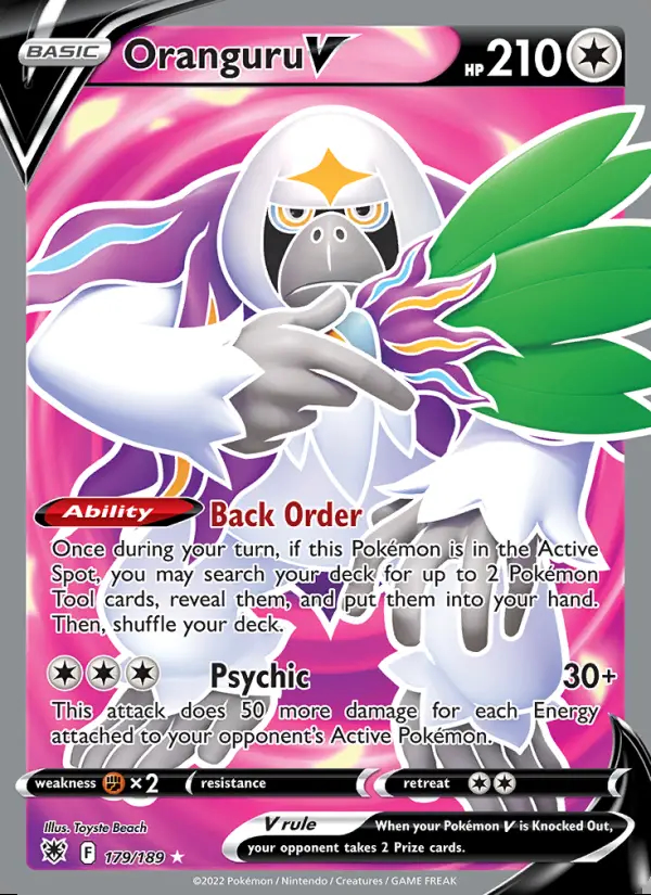Image of the card Oranguru V