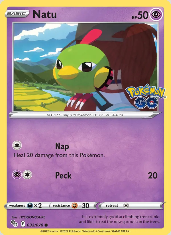 Image of the card Natu