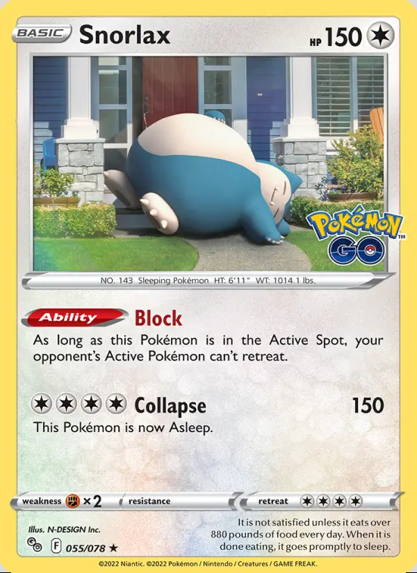 Image of the card Snorlax